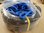 Kit fagot demi-stère cordage PP pour environ 30 fagots à 0,75 stère d= 100 cm, Knoti bleu